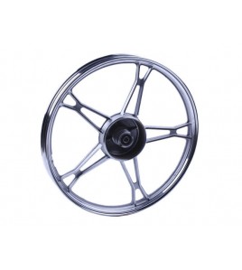 Диск передний 17*1,2 литой, барабанный тормоз (silver) 2,5kg - Дельта/Альфа