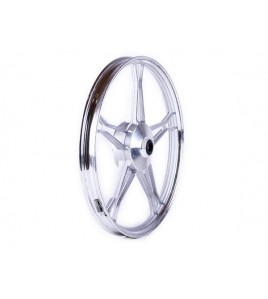 Диск передний литой, барабанный тормоз 17*1,2 (silver) 2,5kg - Дельта/Альфа - УЦЕНКА