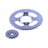 Звезда, к-т 2 шт.: задняя + передняя 39Т/14Т 428H - Альфа