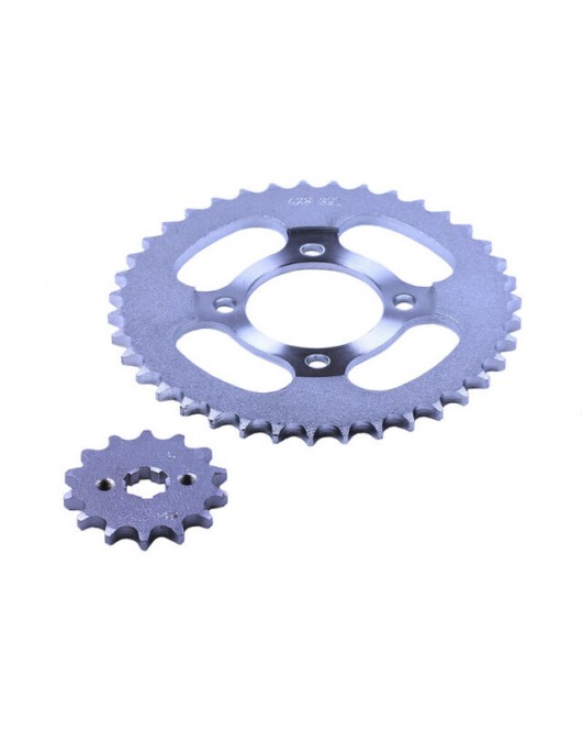 Звезда, к-т 2 шт.: задняя + передняя 39Т/14Т 428H - Альфа