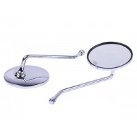 Зеркала круглые хром М10, к-т: 2 шт. - Альфа