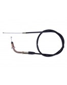 Трос газа L-830 мм (верх резьба, низ трос) - Альфа