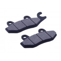 Колодки тормоза передние, дисковые с ушком, к-т 2 шт. - Актив