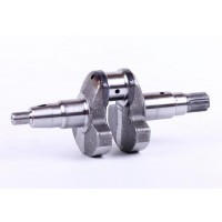 Коленвал голый под шлицы диаметр 25 мм - 178F - Premium