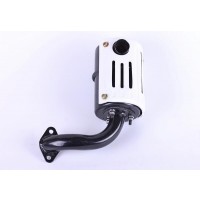 Глушитель с коленом SH (Zubr) - 180N - Premium