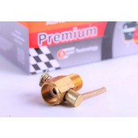 Кран головки слива охлаждающей жидкости диаметр 13 мм - 180N - Premium