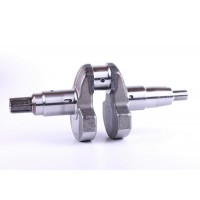 Коленвал голый под шлицы диаметр 25 мм - 186F - Premium