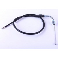 Трос газа L-730 мм (верх резьба, низ трос) - Актив