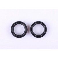 Сальники амортизатора переднего, к-т 2 шт.: 27*37*10,5 - Актив - Premium