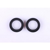 Сальники амортизатора переднего, к-т 2 шт.: 27*37*10,5 - Актив - Premium