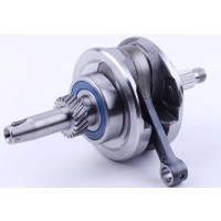 Коленвал + подшипники: 63/28RS * 2шт. - ZUBR