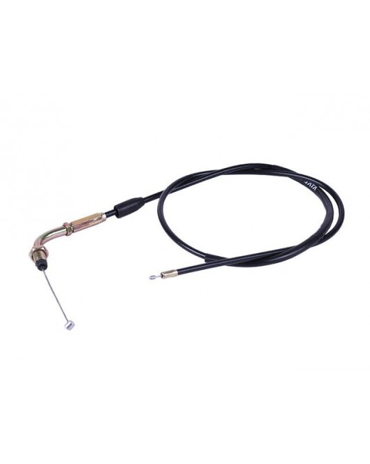 Трос газа L-1060 мм (верх резьба, низ трос) - ZUBR