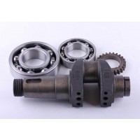 Коленвал в сборе + шестерня Z-24 - 175N - Premium