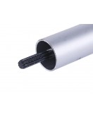 Шток + вал 9Т, диаметр 28 мм для бензокосы