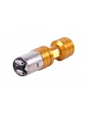 Лампа фары диодная 2 кристалла линза Н6 BA20D 12V 35/35W - LED - АМ