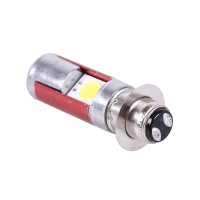 Лампа фары диодная 2 кристалла 1 усик П15Д-25-1 12В 35/35W - LED - АМ