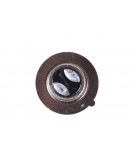 Лампа фары диодная 2 кристалла 1 усик П15Д-25-1 12В 35/35W - LED - АМ