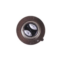 Лампа фары диодная 2 кристалла 1 усик П15Д-25-1 12В 35/35W - LED - АМ