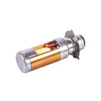 Лампа фары диодная 2 кристалла 3 усика П15Д-25-3 12В 35/35W - LED - АМ