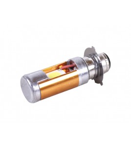 Лампа фары диодная 2 кристалла 3 усика П15Д-25-3 12В 35/35W - LED - АМ