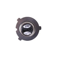 Лампа фары диодная 2 кристалла 3 усика П15Д-25-3 12В 35/35W - LED - АМ