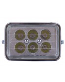 Передняя фара светодиодная в сборе 180*120 мм - АМ