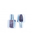 Переходник крепления зеркал на DIO под Yamaha, к-т: 2шт. - AM