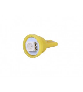 Лампа 1-диодная (габаритов) LED желтый T10 - AM