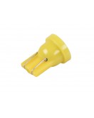 Лампа 1-диодная (габаритов) LED желтый T10 - AM