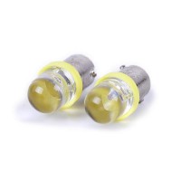 Лампа 1-диодная (поворотов) желтый стекло Т9, к-т: 2шт. - AM