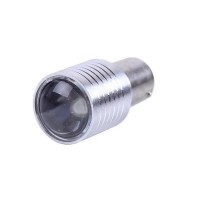 Лампа диодная линза стопа двухконтактная S25 белый - AM