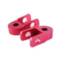 Удлинитель заднего амортизатора, к-т 2 шт.: 25 мм, красный - AM Удлинитель заднего амортизатора, к-т 2 шт.: 25 мм, красный - AM