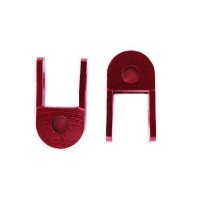 Удлинитель заднего амортизатора, к-т 2 шт.: 25 мм, красный - AM Удлинитель заднего амортизатора, к-т 2 шт.: 25 мм, красный - AM