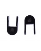 Удлинитель заднего амортизатора, к-т 2 шт.: 25 мм, черный - AM