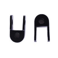 Удлинитель заднего амортизатора, к-т 2 шт.: 25 мм, черный - AM