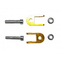 Удлинитель заднего амортизатора, к-т 2 шт.: 25 мм, золотой - AM УЦЕНКА