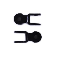 Удлинитель заднего амортизатора, к-т 2 шт.: 45 мм, черный - AM