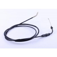 Трос газа L-1760 мм (верх резьба, низ трос) - Suzuki