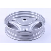 Диск задний стальной, барабанный тормоз - SUZUKI AD50/sepia