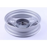 Диск задний стальной, барабанный тормоз - SUZUKI AD50/sepia