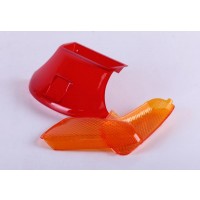 Стекла фары задней, к-т: 3 шт. - Let's