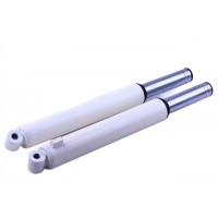 Амортизаторы передние, барабанный тормоз, к-т: 2 шт. - Dio 50/Takt 24