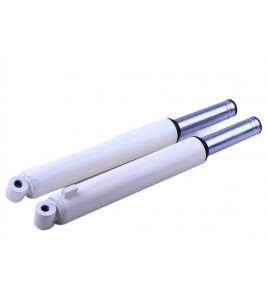 Амортизаторы передние, барабанный тормоз, к-т: 2 шт. - Dio 50/Takt 24