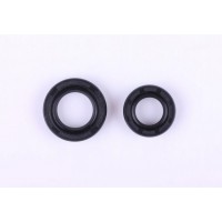 Сальники коленвала 15,5*25,5*7; 20*31*7, к-т 2 шт. - Dio 27/34/Lead/Takt 24 - Premium