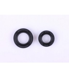 Сальники коленвала 15,5*25,5*7; 20*31*7, к-т 2 шт. - Dio 27/34/Lead/Takt 24 - Premium