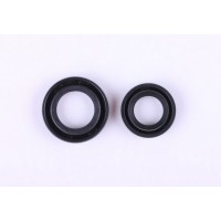 Сальники коленвала 15,5*25,5*7; 20*31*7, к-т 2 шт. - Dio 27/34/Lead/Takt 24 - Premium