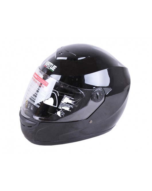 Шлем закрытый VIRTUE MD-803 size M черный УЦЕНКА