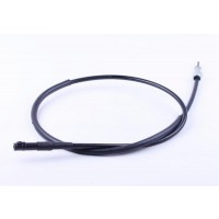 Трос спидометра L-1070 мм (верх квадрат - внутрення резьба, низ вилка - под болт) - ТАКТ