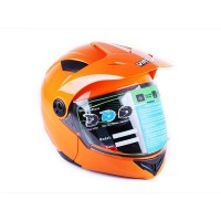 Шлем MD-900 оранжевый (трансформер) size L - VIRTUE
