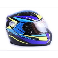 Шлем MD-FP02 желто-голубой size L - VIRTUE